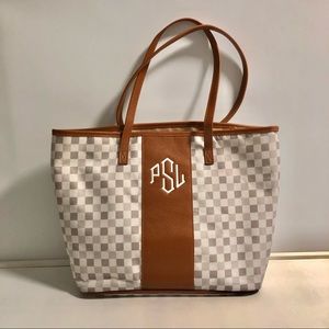 Spacious Neoprene tote by Marleylilly